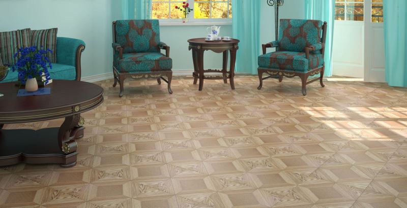 Ламинат "Profield" Parkett Коллаж светлый (1200*400*8) — купить в Йошкар-Оле