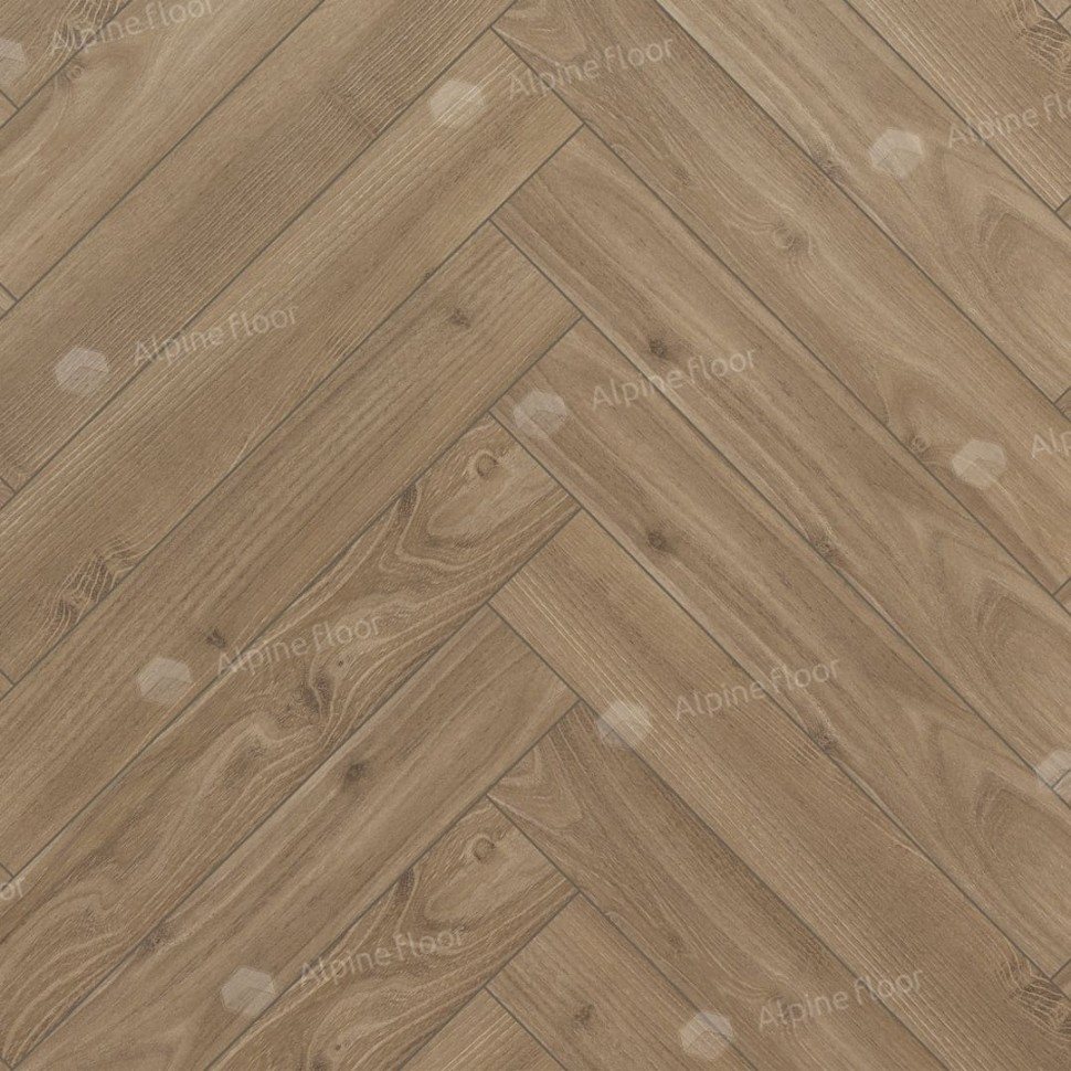 Ламинат "Alpine Floor" Herringbone 12 Дуб Калабрия (600*100*12 мм) — купить в Йошкар-Оле
