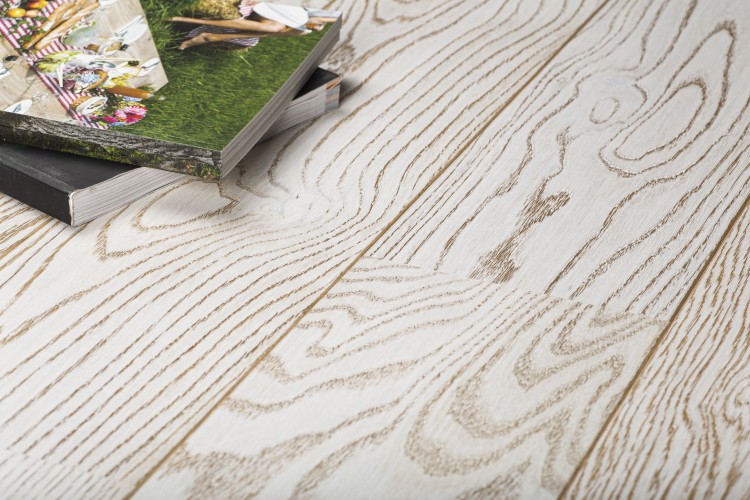 Паркетная доска "Sommer" Malmo Дуб White (1200*164*13,2 мм) — купить в Йошкар-Оле