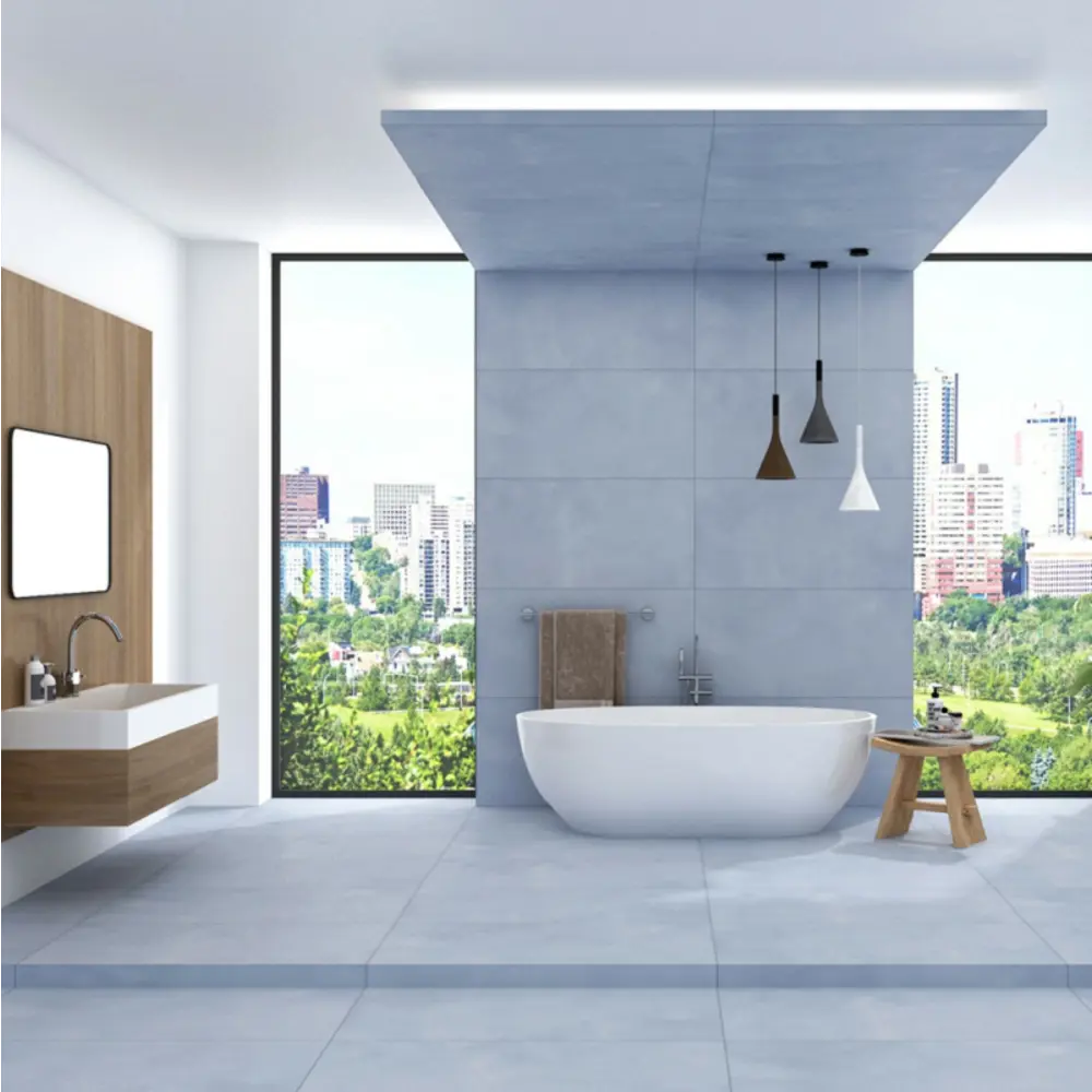 Керамогранит "Sonex" Cloudy Sky Matt матовый 60x120 см 1.44 м2 цвет голубой — купить в Йошкар-Оле