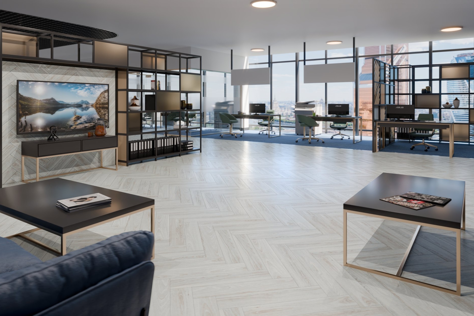 Инженерный паркет «Damy Floor» Ванильный (укладка елочкой) — купить в Йошкар-Оле