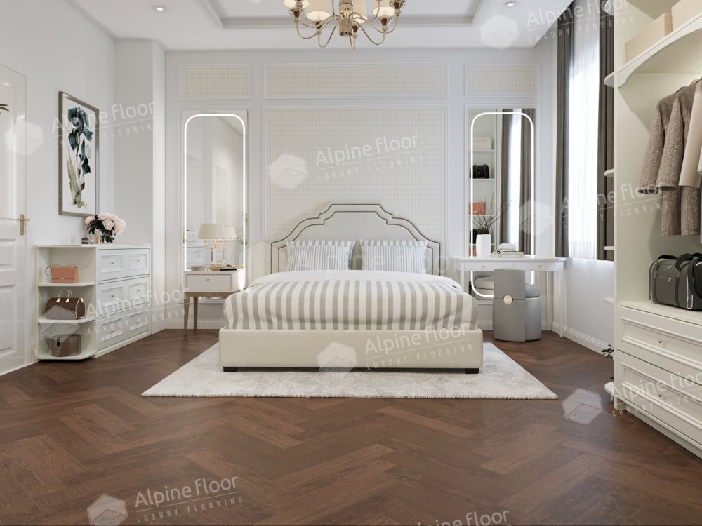 Инженерная доска "Alpine Floor" Дуб Браун (600*120*12 мм) — купить в Йошкар-Оле