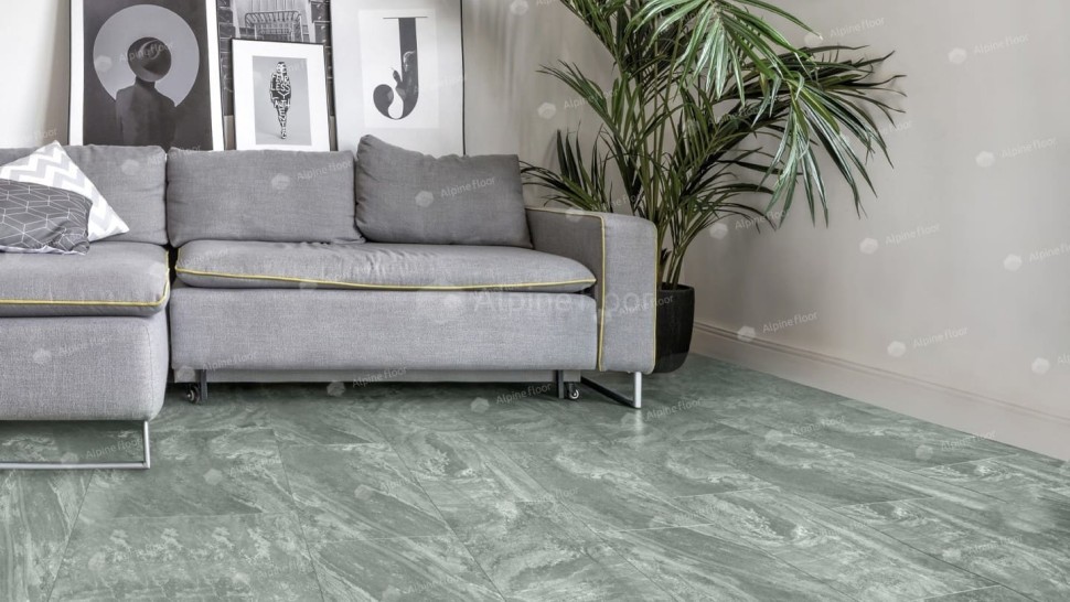 Виниловая плитка "Alpine Floor" Light Stone Хэмпшир (608*303*2,5 мм) — купить в Йошкар-Оле