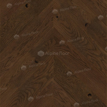 Инженерная доска "Alpine Floor" Дуб Тобакко-сhat (600*120*12 мм) — фото и характеристики